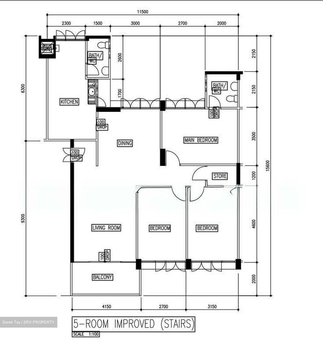 Blk 232 Yishun Street 21 (Yishun), HDB 5 Rooms #566574221